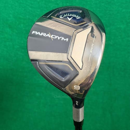 Callaway Paradym 24 Fairway 9 Wood XCon 5X3 White Tie Limited Edition Seniors
