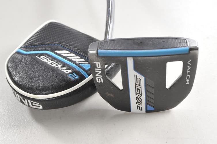 LEFT HANDED Ping Sigma 2 Valor 34" Adjustable Putter Steel with Cover  #218240