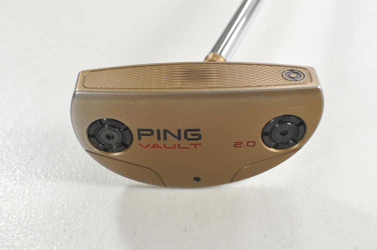 Ping Vault 2.0 Piper C 37" Putter Black Dot Right Straight Steel #218380