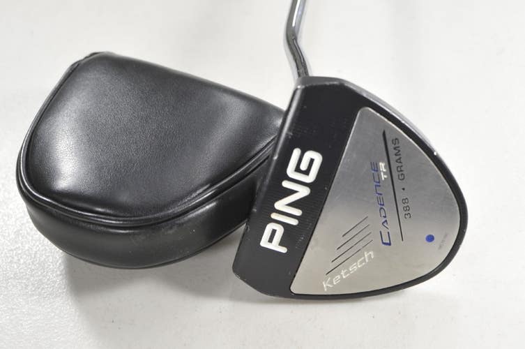 Ping Cadence TR Ketsch Traditional 34" Putter Blue Dot Right Steel # 213227