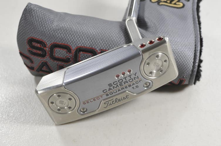 Titleist 2018 Scotty Cameron Select Squareback 1.5 34" Putter RH Steel #218558