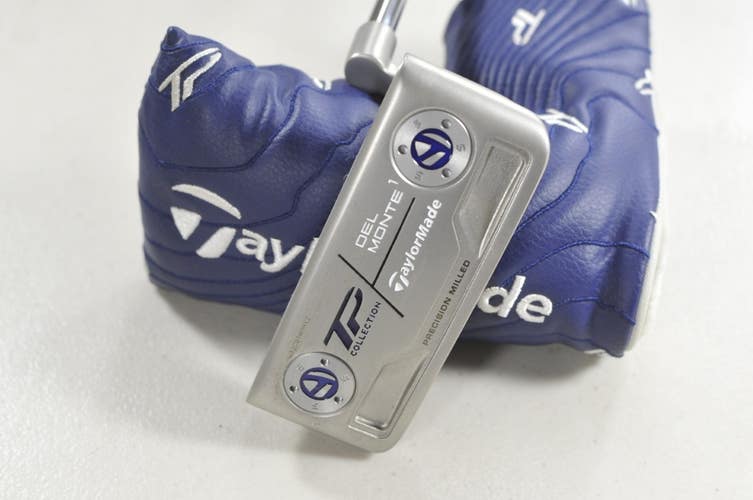 TaylorMade TP Hydroblast Del Monte 1 35" Putter RH Steel with Head Cover #217217