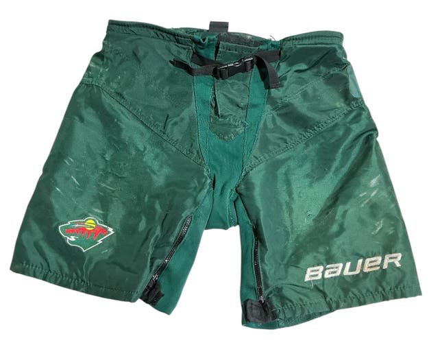 Bauer Supreme 2S Pro Girdle Pro Stock Pants Shell Minnesota Wild Medium (Used) 7869