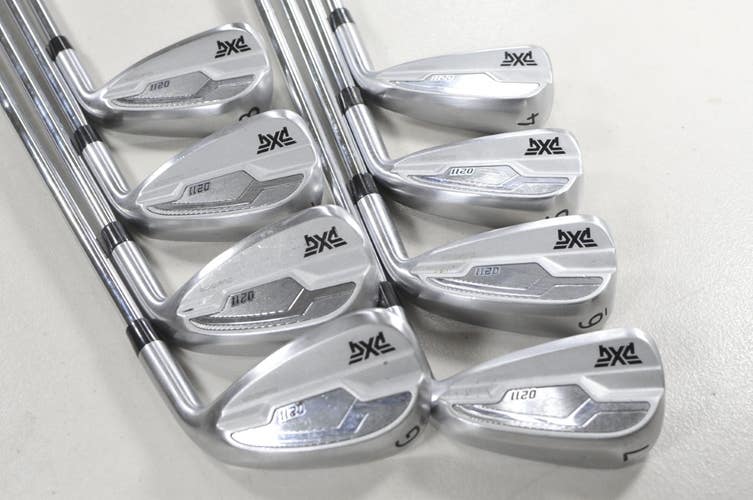 PXG 0211 DualCOR 4-W,GW Iron Set Stiff Flex Right Elevate Tour Steel #217661