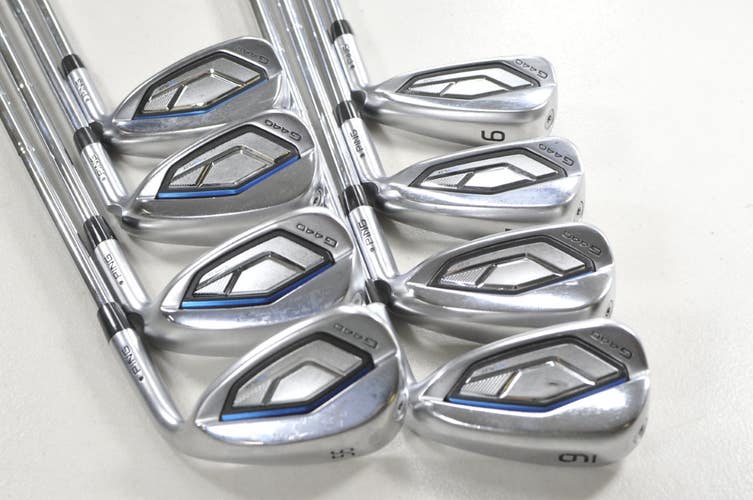 Ping G440 6-W,UW,52*,56* Iron Set Stiff Black Dot DG MID S300 RH Steel # 217676
