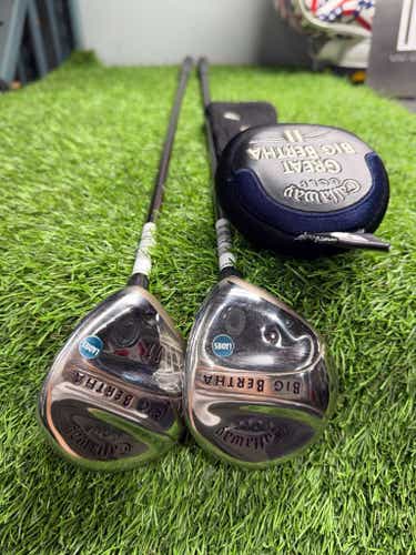 Callaway - GREAT BIG BERTHA- 9* -11* Hybrid - Graphite - Gems 55 - Lady - RH