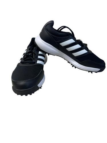 Used Adidas TECH RESPONSE 2.0 Mens Golf Shoes Black And White Senior 10 11835-S000208476