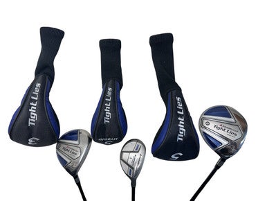 Used Adams Golf TIGHT LIES Mens Package Set RH Silver 11 Piece 11835-S000207513