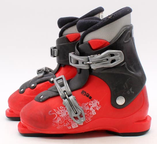 Salomon SPK Kids Ski Boots - Size 3 / Mondo 21 Used