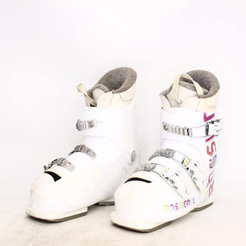 Rossignol Fun Girl J4 Star Junior Ski Boot - Size 4.5 / Mondo 22.5 Used