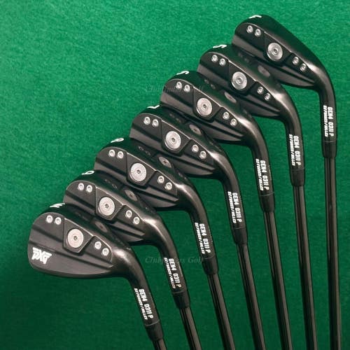 PXG GEN4 0311 P Forged Xtreme Dark 4-PW Iron Set KBS $-Taper 120 Black Stiff