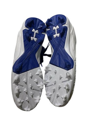 Used Under Armour BSBL BB/SB Cleats Grey Junior 06 11847-S000033170