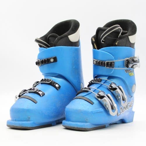 Lange RSJ 50 Kids Ski Boots - Size 2.5 / Mondo 20.5 Used