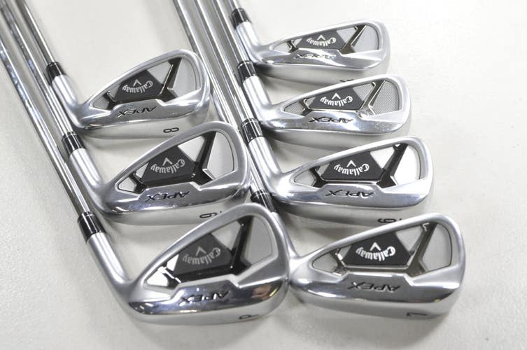 Callaway Apex 21 4-PW Iron Set Stiff Flex Right Elevate MPH 95g Steel #217557