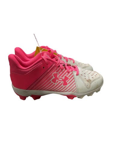 Used Under Armour BB/SB CLEATS BB/SB Cleats Pink Junior 04 11847-S000034233
