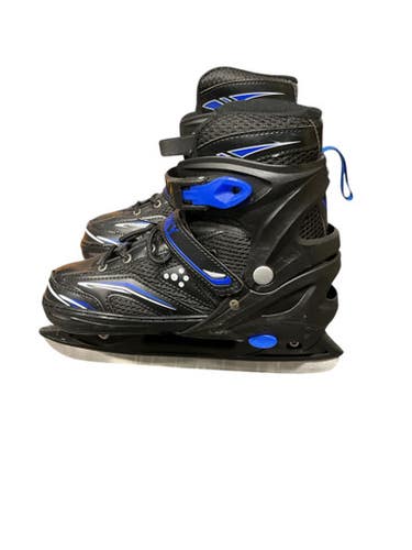 Used OBENSKY Boys Softboot Skate Black Adjustable 11847-S000034239