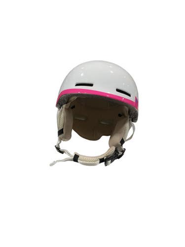 Used Salomon Snowsport Helmet Youth White MD 11847-S000035226