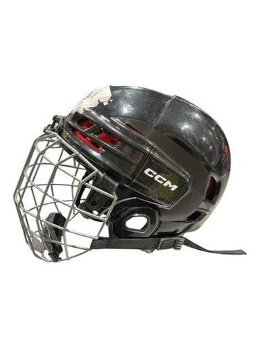 Used CCM TACKS 70 Helmet Cage Combo Black MD 11847-S000035334