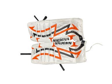 Used Veba VELOCITY Goalie Leg Pads Youth White 28" 11847-S000035515