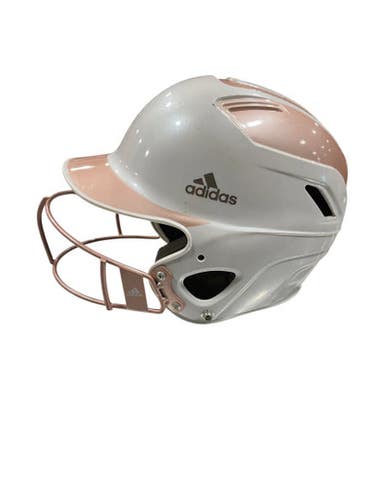Used Adidas ADIDAS Batting Helmet w/Mask White One Size 11847-S000033851