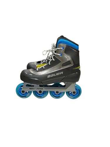 Used Bauer HOCKEY INLINE SKATES Senior Rec Fitness Skates Black Senior 6 11847-S000034113