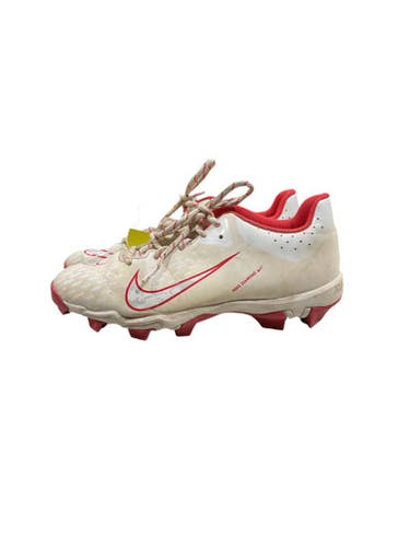 Used Nike DIAMOND BB/SB Cleats White Junior 05.5 11847-S000034145