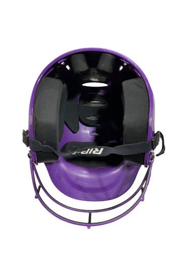 Used RIP-IT HELMET Batting Helmet w/Mask Purple SM 11847-S000034651