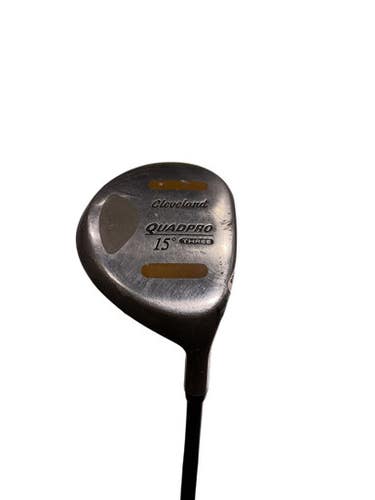 Used Cleveland QUAD Mens Fairway Wood RH 3 Wood 11847-S000034710