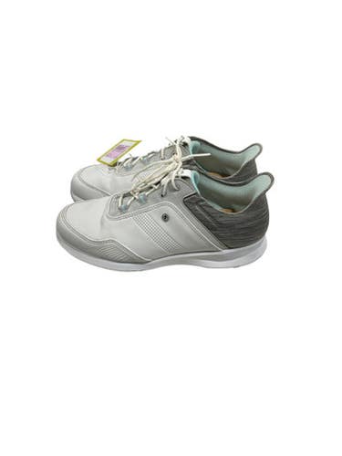 Used Foot Joy Womens Golf Shoes White Senior 7.5 11847-S000035029