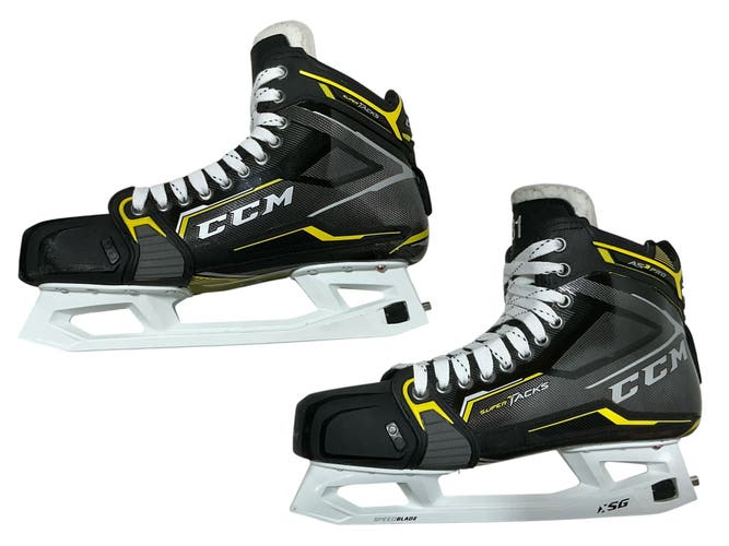 CCM Super Tacks AS3 Pro Size 10.5 Stars Pro Stock Goalie Skates (Used) 47864