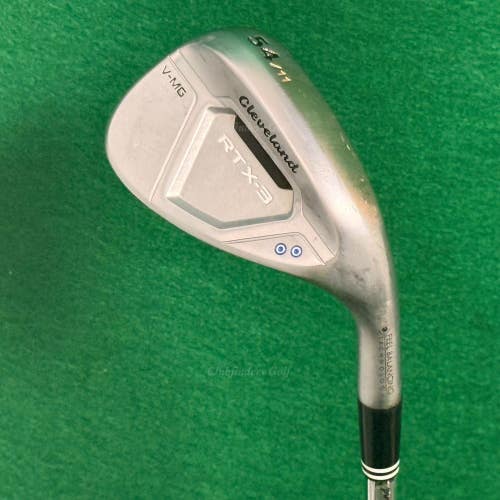 Cleveland RTX-3 V-MG Chrome 54-11 54 Sand Wedge Dynamic Gold Steel Wedge Flex