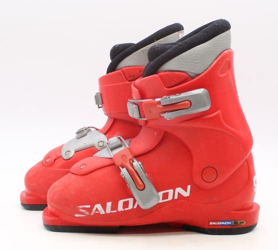 Salomon Performa T2 Kids Ski Boots - Size 2 / Mondo 20 Used