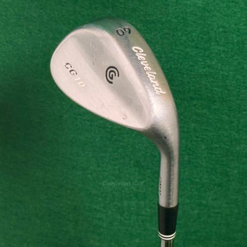 Cleveland CG10 CMM Chrome 60 Lob Wedge Dynamic Gold Steel Wedge Flex