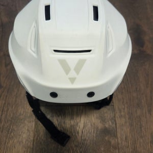 Valor Axiom Adult Small White Matte HECC certified Helmet (Used)