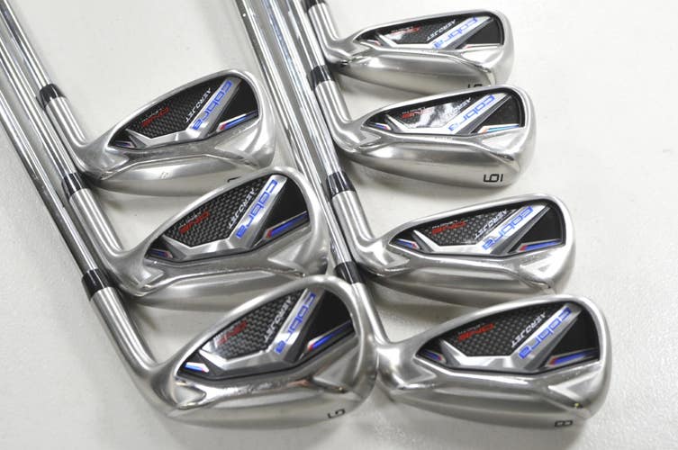 Cobra Aerojet One Length 5-PW,GW Iron Set Regular Flex Right KBS Steel #217474