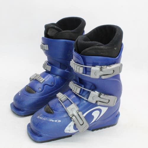 Salomon Performa T3 Junior Ski Boots - Size 4 / Mondo 22 Used