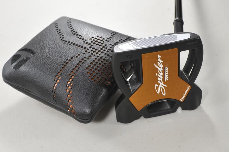 TaylorMade Spider Tour Black T3 34" Putter Right KBS Steel with Cover # 218420