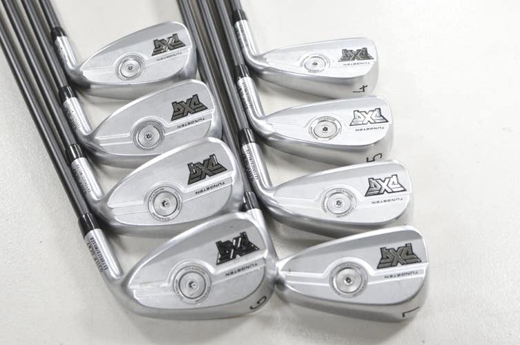PXG Gen7 0311 P Chrome 4-W,GW Iron Set Regular Flex KBS MAX 65 Graphite #218718