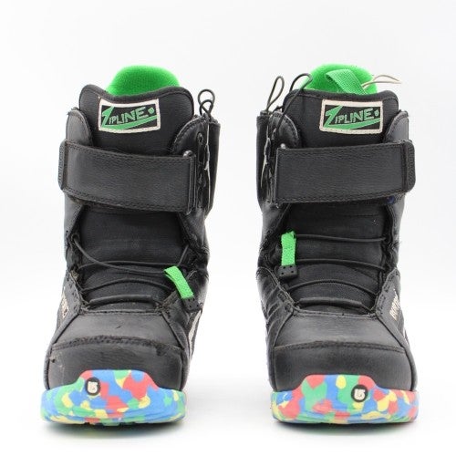 Burton Zipline Junior Snowboard Boots - Size 4 / Mondo 22 Used