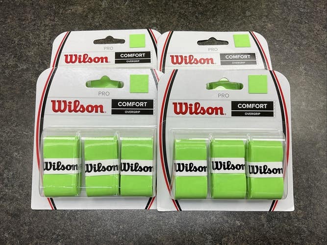 Tennis Comfort Overgrip 12 Pack (Green)