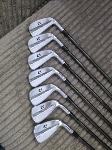2023 Cobra Cobra 3DP Tour Right Handed Iron Set Stiff Flex (Used)