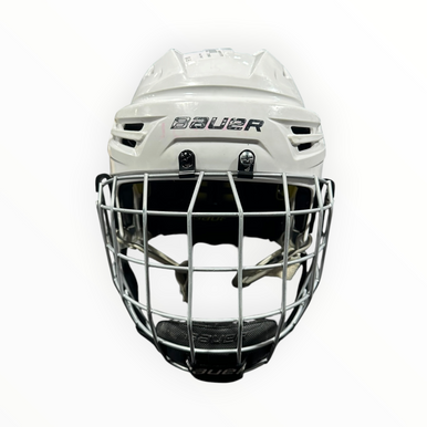 Used Bauer REAKT Helmet Cage Combo White SM 11375-S000377850