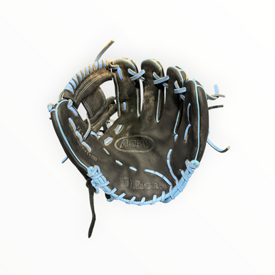 Used Wilson A950 BB/SB Glove RH Throw Black 11 1/4" 11375-S000377809