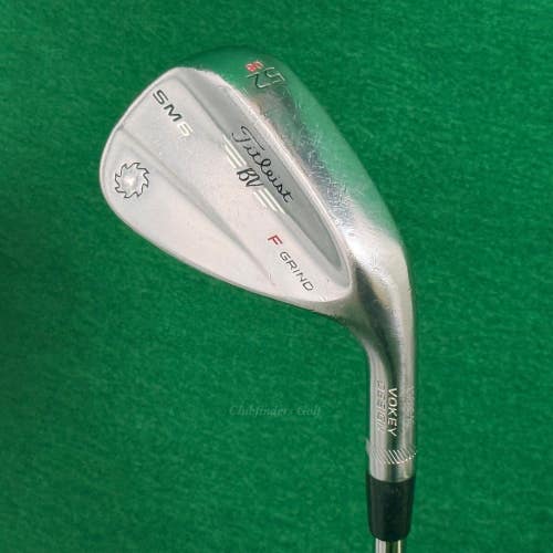 Titleist Vokey SM6 Chrome 52-8F 52 Gap Wedge Vokey Design Steel Wedge Flex
