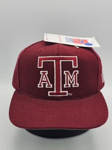 NEW Vintage Texas A&M Aggies Sports Specialties Plain Logo 1990s Hat Snapback