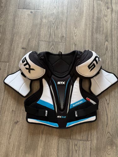 Large Senior STX Surgeon RX3.2 Shoulder Pads (Used)