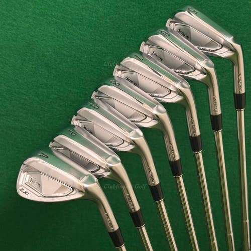 Srixon ZXi5 i-Forged 5-AW Iron Set Dynamic Gold 115 Mid Steel S300 Steel Stiff