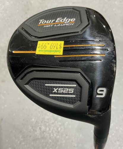 Tour Edge HOT LAUNCH X525 #9 Fairway Wood 39.5" HELIUM 45L Ladies Flex Graphite