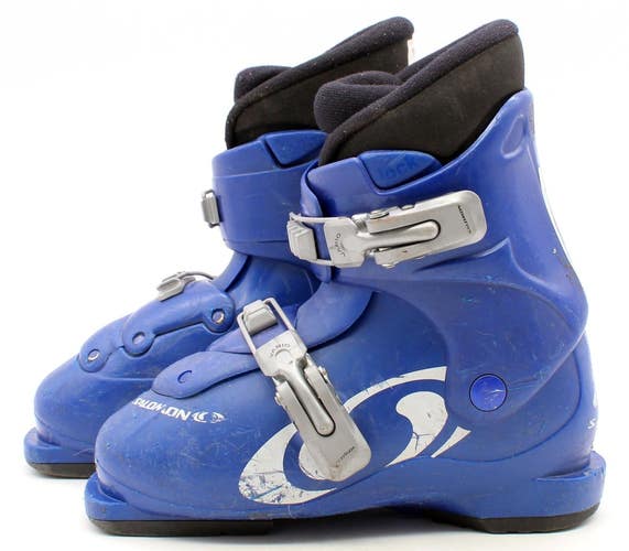 Salomon Performa T2 Kids Ski Boots - Size 2 / Mondo 20 Used