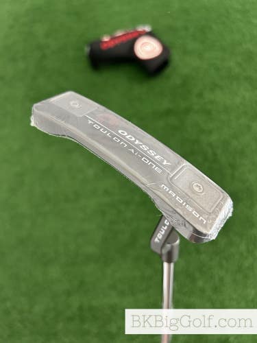 NEW Odyssey Toulon Ai-One Madison H1 34 Putter w Headcover